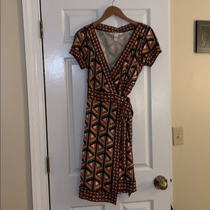 DVF Wrap dress- Silk